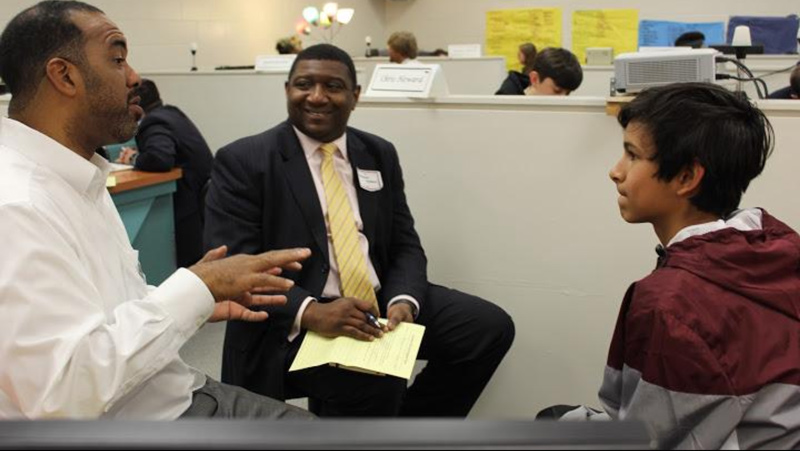 8th Grade Entrepreneurship Mentoring Session